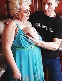 Boobs granny sexy lady pics